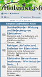 Mobile Screenshot of heilsteine.info